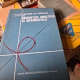 CULEGERE DE PROBLEME DE GEOMETRIE ANALITICA SI DIFERENTIALA