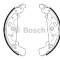 Set saboti frana LAND ROVER FREELANDER Soft Top (LN) (1998 - 2006) BOSCH 0 986 487 643