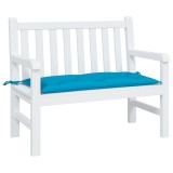 VidaXL Pernă de bancă, albastru deschis, 100x50x7 cm, material oxford