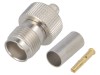 Conector TNC Mama Dreapta 50 Ohm Aurit TELEG&Auml;RTNER J01011A2287 Montare Cablu Crimpare 11GHz