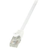 Cablu U/UTP Logilink EconLine Patchcord Cat 6 10m Alb