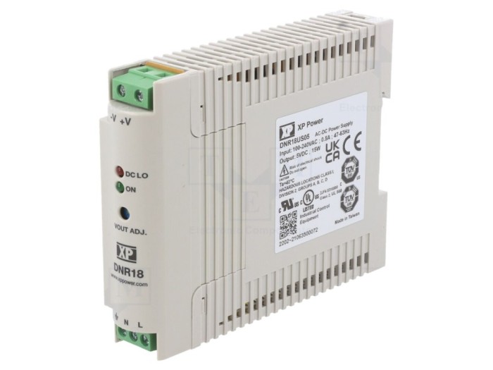 Rezistor Alimentator DIN 18W 5V 3A