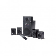 Boxe Genius SW-HF5.1 4500 II, Sistem audio 5.1, Putere 125W, Negru foto