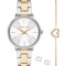 Ceas Dama, Michael Kors, Pyper MK1041, Set cu Bratara si Cercei - Marime universala