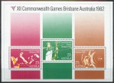 Australia 1982 - Sport, Commonwealth Games, colita neuzata