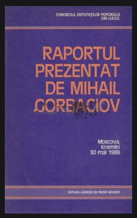 Directiile pricipale ale politicii interne si externe a URSS Mihail Gorbaciov