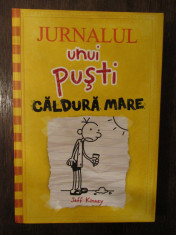 Jurnalul unui pusti (Vol.4) Caldura mare- JEFF KINNEY foto