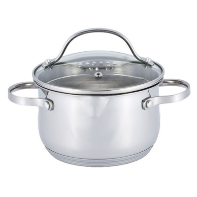 &amp;Icirc;ntinzător cu placă și orificii de lichid Voltz V51210D18, 18 cm, 2,6 L, Inducție, Inox foto