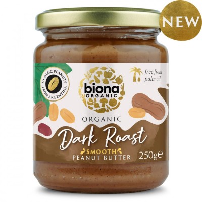 Crema de arahide smooth hi-oleic bio 250g Biona foto