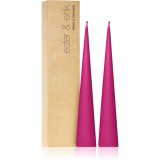 Ester &amp; erik cone candles clear pink (no. 41) lumanare 2x25 cm