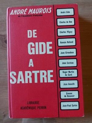 De gide a sartre- Andre Maurois foto