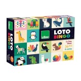 Joc LOTO din lemn - Animale curcubeu - Andy Westface, Vilac