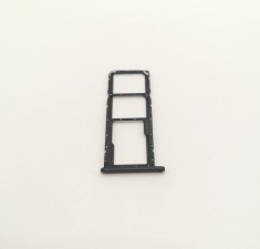 Huawei Y6 (2019) Suport (tava) SIM negru MRD-LX1F MRD-LX1 MRD-LX3 SWAP