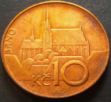 Moneda 10 COROANE - CEHIA, anul 1995 * cod 5225