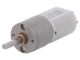 Motor DC cu transmisie metalică 12V 90RPM 156:1 20x44mm