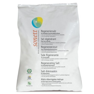 Sare Regeneranta Ecologica pentru Masina de Spalat Vase Sonett 2kg foto