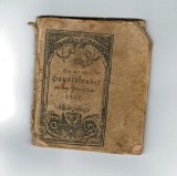 Sibiu 1849 - Calendar de buzunar