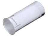 Tub LED rotund &Oslash;3,3mm față plată dreaptă