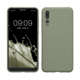 Husa Kwmobile pentru Huawei P20 Pro, Verde, Silicon, KWM000008PZ014C, Carcasa