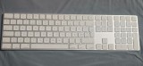 Tastatura Apple Magic Keyboard taste numerice, Bluetooth, Layout International model A1843 EMC 3138