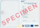 Coperta pentru Carte de Identitate a Vehiculului (CIV) RAR, model DZ-VE1002