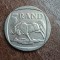 C50 - Moneda foarte veche - 5 rand - Africa de Sud - 1998