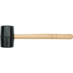 Ciocan din cauciuc cu coada din lemn 45 mm VOREL