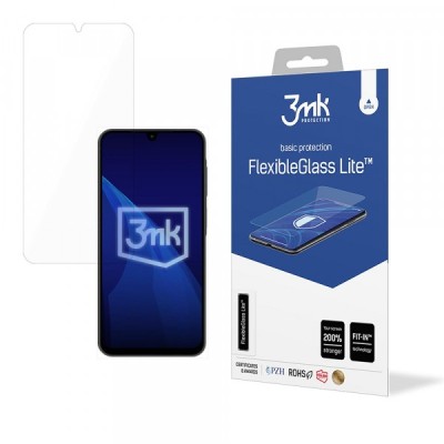 Folie de protectie Ecran 3MK FlexibleGlass Lite pentru Samsung Galaxy A26 A266, Sticla Flexibila, Full Glue foto