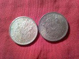 2 Monede 2000 Lei 1946, bronz AUNC si aurit