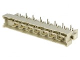 Soclu DIN 41612 tip H tată 15 PIN THT argintat pentru PCB