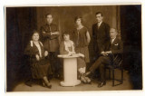 AD 1232 C. P. VECHE - OFITER CU FAMILIA - FOTO N. BUZDUGAN 1928 -BUCURESTI