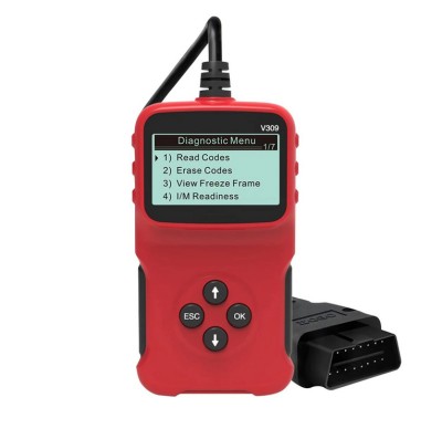 Dispozitiv de diagnosticare auto V309 OBD2 &amp;ndash; Scanare rapidă și precisă foto