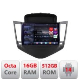 Navigatie Chevrolet Cruze 2008-2015 Edotec Kit-045 8 core QLED 2K 16+512 360 Android Waze USB Navigatie Internet Youtube Radio CarStore Technology