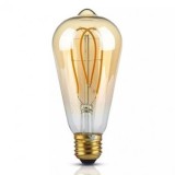 BEC LED ST64 E27 5W CU FILAMENT 2200K MODEL EDISON