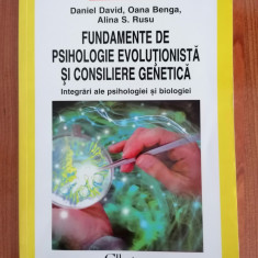 Daniel David, Fundamente de psihologie evoluționistă și consiliere genetică