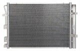 Condensator climatizare AC Hyundai Bayon, I20, motor: 1.0 T-GDI, Condensator cu uscator integrat, 532x379x16, Koyorad, miez si rezervor din aluminiu
