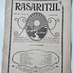 Revista Rasaritul, anul VII, nr.37-40/1925