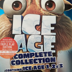 Ice Age Collection (1, 2, 3) (3 x BluRay, 3 X DVD, 3 x Digital Copy)