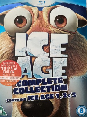 Ice Age Collection (1, 2, 3) (3 x BluRay, 3 X DVD, 3 x Digital Copy) foto