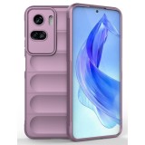Husa Wave din Silicon compatibila Honor 90 Lite Anti-Shock, Mov