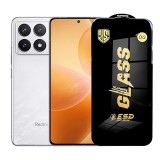 Folie de Protectie pentru Xiaomi Redmi K70 Pro, TEO, Sticla Securizata ESD, Margini Negre, Rezistenta la Zgirieturi, Antistatica, 0.35 mm, Transparent