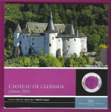 LUXEMBURG 2016 - 5 Euro &ldquo;Castelul Clervaux&rdquo;Ag. 925/Niobium -Proof/folder/16,6 gr, Europa