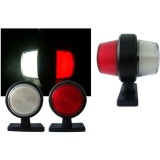 2 x LED 90mm Lumina Latura Lampe Gabarit Remorca Camioane 24V