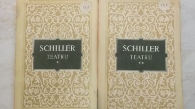 Schiller - Teatru, vol. I-II, ESPLA, 1955 foto