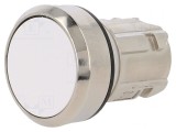 Comutator apăsare 22mm albă