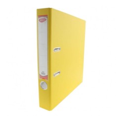Biblioraft Plastifiat DACO 50 mm, Galben, Bibliorafturi 50 mm, Dosare Organizare Documente, Dosar Arhivare, Biblioraft pentru Arhivare si Organizare D foto