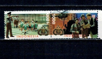 Indonesia 2001 - Politia nationala, serie neuzata foto