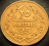 Cumpara ieftin Moneda exotica 25 PIASTRES - LIBAN, anul 1972 * cod 1782 = excelenta, Asia