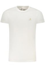 Esercito Tricou barbati, din bumbac, cu mini logo, Regular fit, Alb, S foto