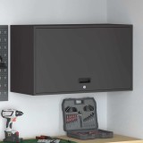 vidaXL Dulap de perete pentru garaj Negru 90 x 40 x 53 cm 883260